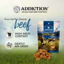 Addiction Dog Beef Meaty Bites 113g