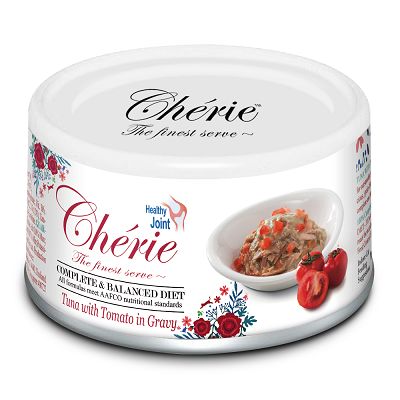 Cherie Cat Healthy Joint - Tuna with Tomato in Gravy 80g