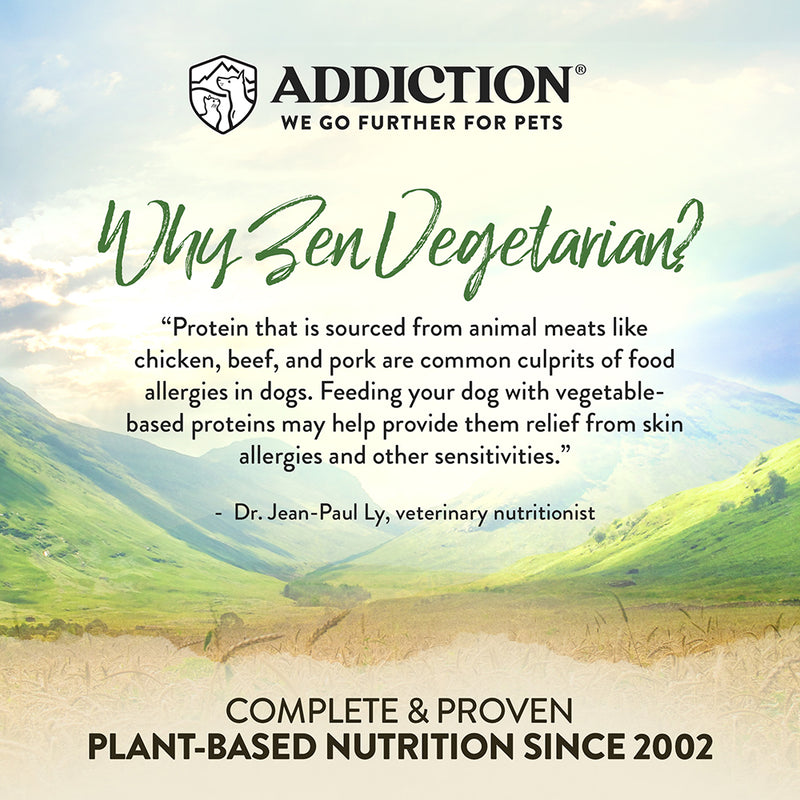 Addiction Dog Zen Vegetarian 33lb