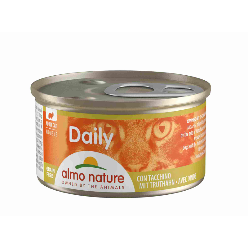 Almo Nature Cat Daily Mousse Turkey 85g