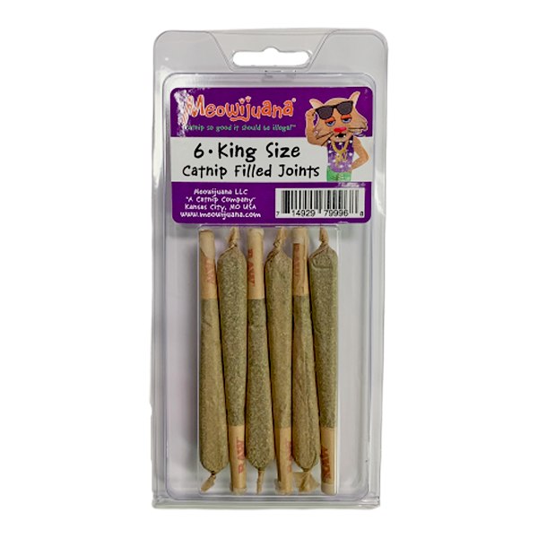 Meowijuana Catnibas Catnip Filled Joints King Size 6pcs