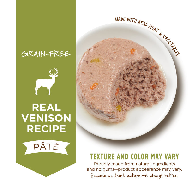 Instinct The Raw Brand Cat Original Grain-Free Pate Real Venison Recipe 5.5oz