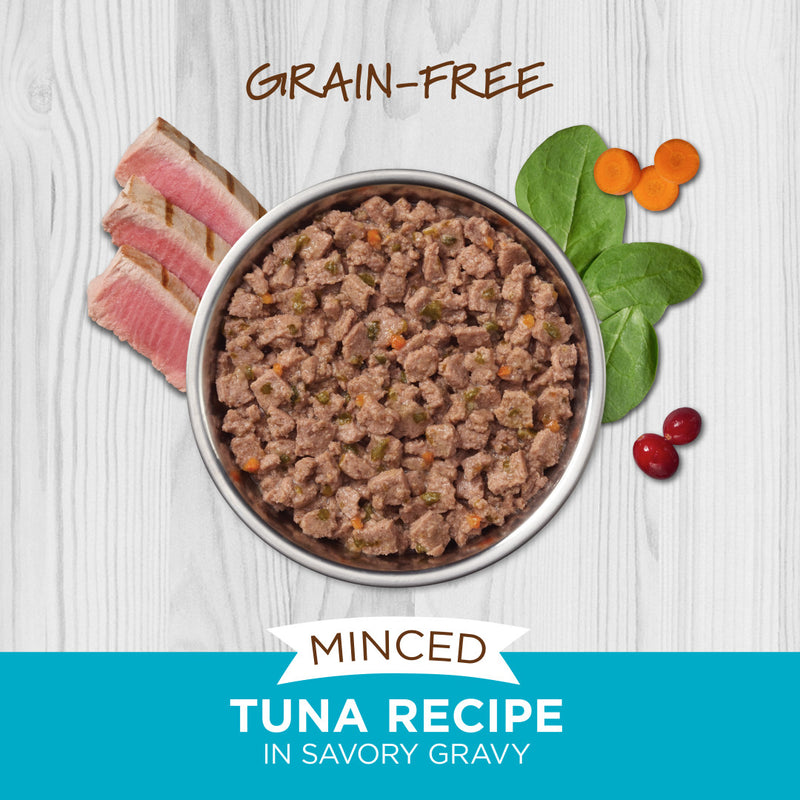 Instinct The Raw Brand Cat Cups Grain-Free Minced Real Tuna Recipe 3.5oz