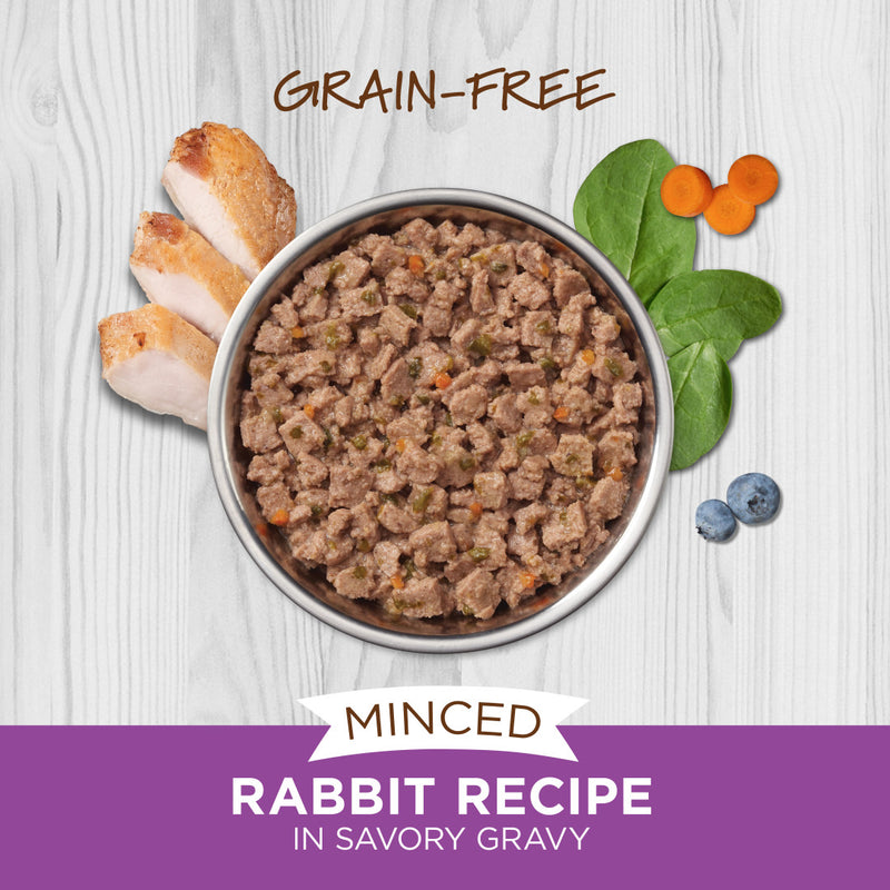 Instinct The Raw Brand Cat Cups Grain-Free Minced Rabbit Recipe 3.5oz