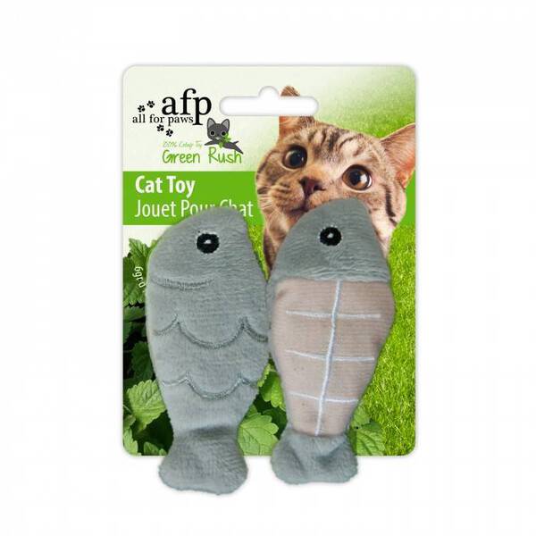 All For Paws Green Rush Catch Of The Day 2pcs