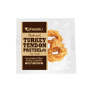 AFreschi Dog Treats Natural Turkey Tendon Pretzel S 12g
