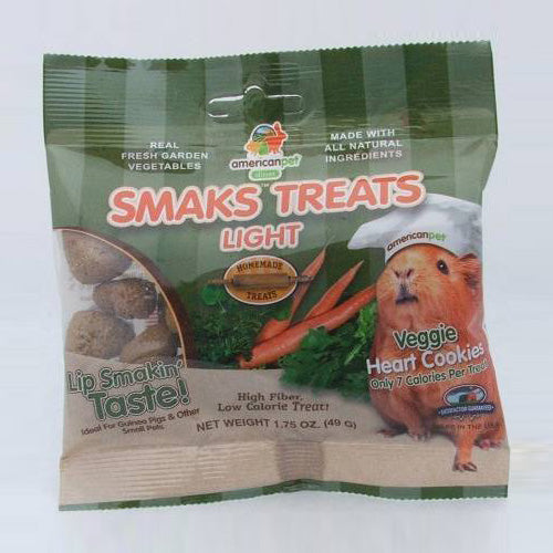 APD Smaks Treats Light Veggie Heart 1.75oz