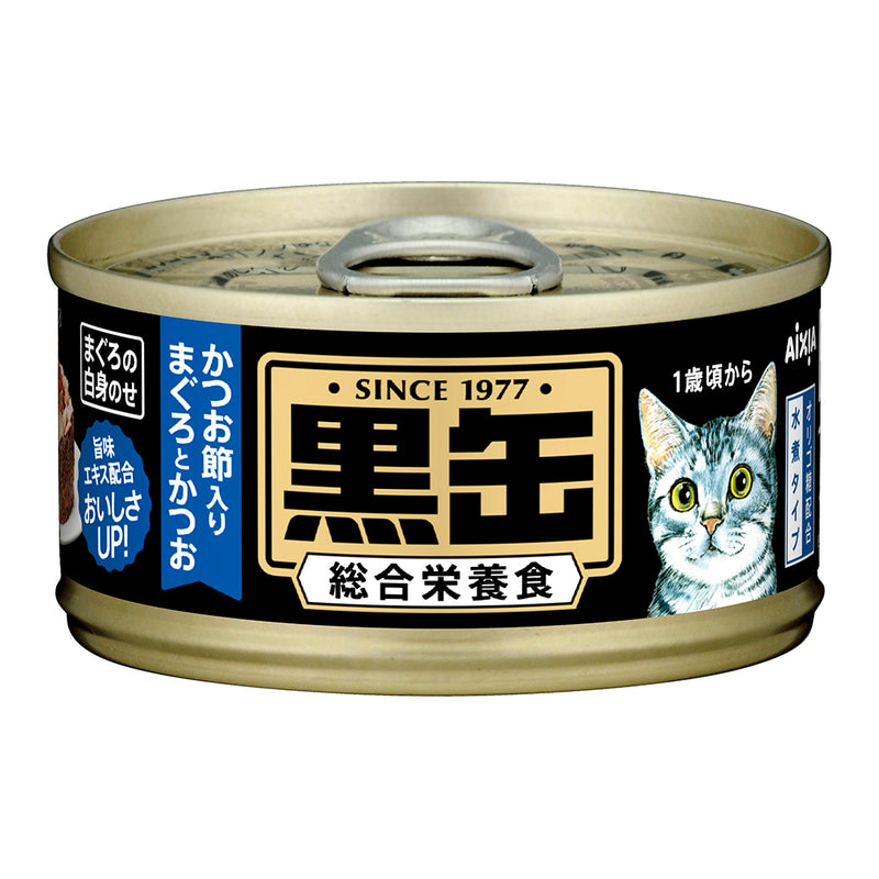 Aixia Kuro-Can Mini Tuna with Dried Skipjack 80g (BCM16)