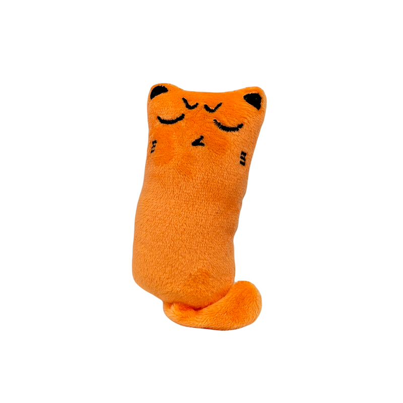 AaPet Cat Catnip Soft Toy Orange