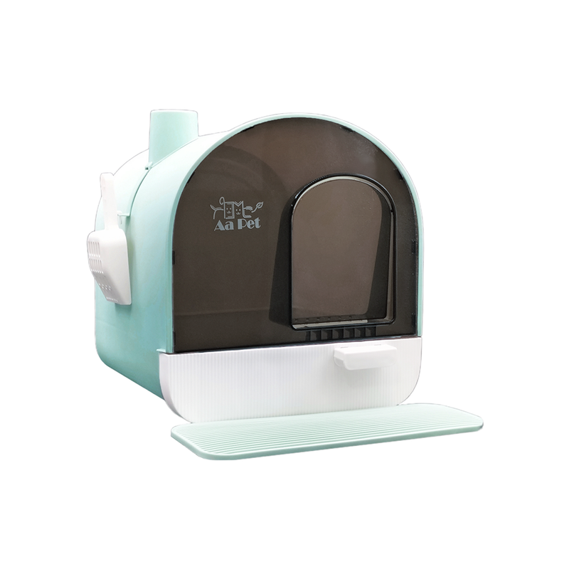 AaPet Cat Litter Box Green