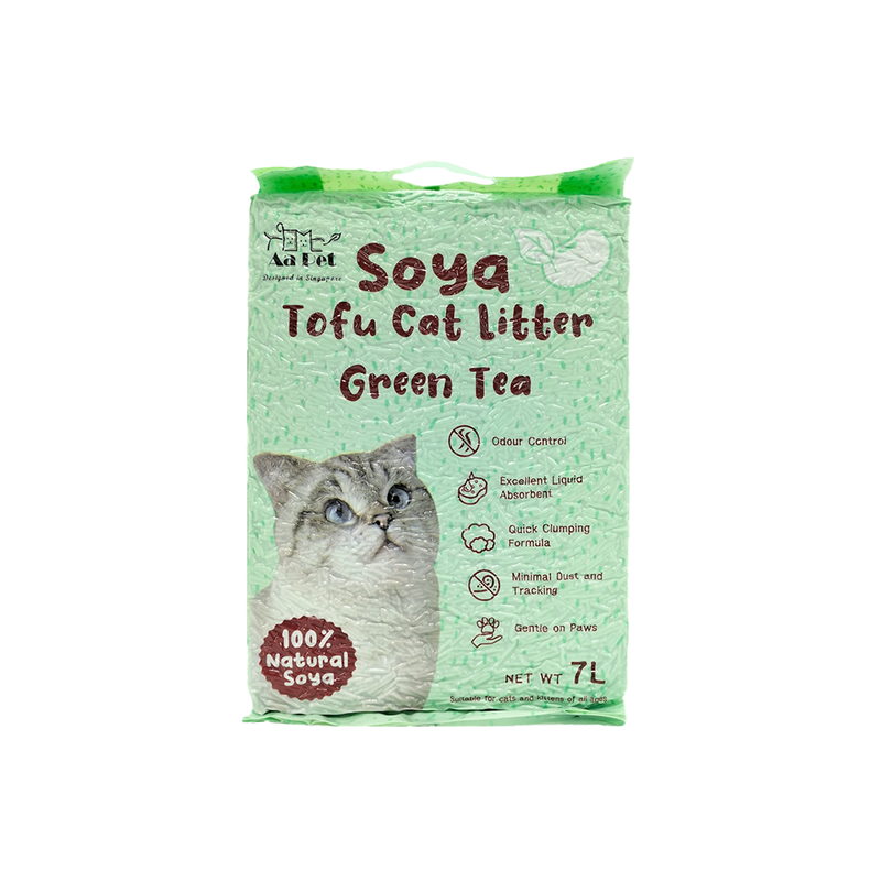 Green top tea litter