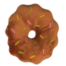 AaPet Dog Paw Plushy Curvy Donut Brown