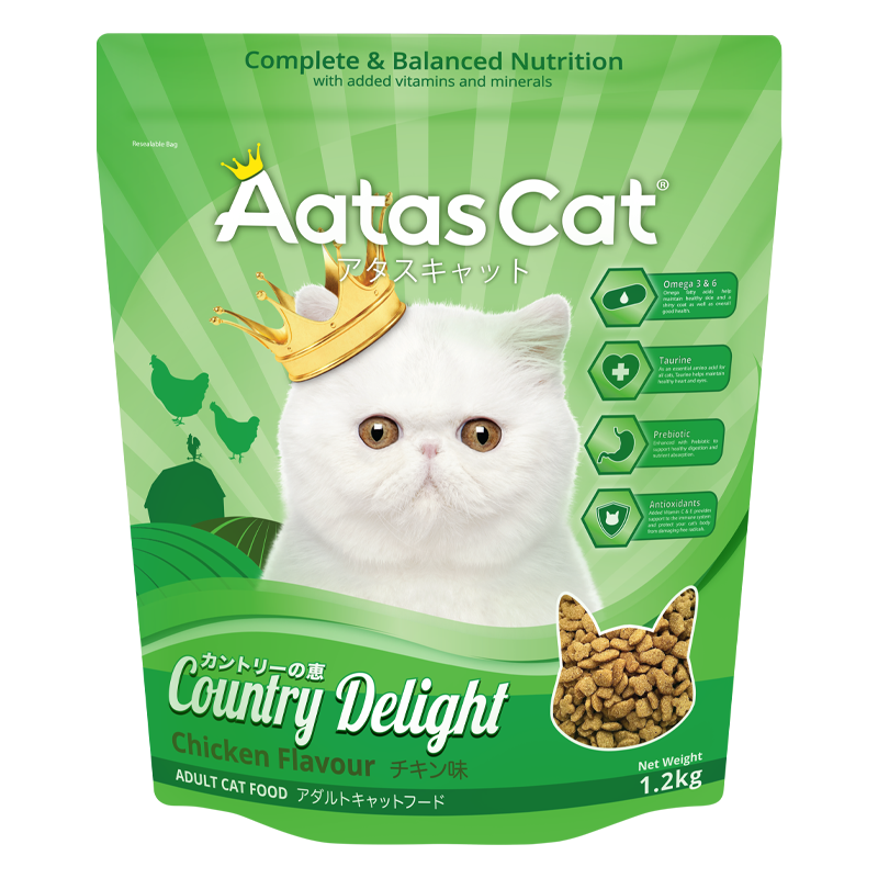 *DONATION TO PROJECT LUNI* Aatas Cat Country Delight - Chicken 1.2kg