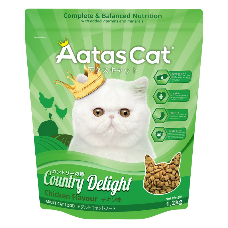 Aatas Cat Country Delight - Chicken 1.2kg