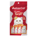 Aatas Cat Creme Puree Tuna with Surimi 14g x 4sachets