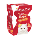 Aatas Cat Creme Puree Tuna with Surimi 14g x 50sachets