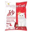 Aatas Cat Premium Clumping Bentonite Cat Litter - Kuick Klump Apple 10L