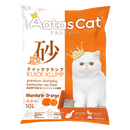 Aatas Cat Premium Clumping Bentonite Cat Litter - Kuick Klump Mandarin Orange 10L