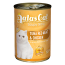 Aatas Cat Soupy Stew Tuna Red Meat with Chicken in Gravy 400g