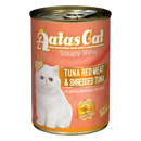 Aatas Cat Soupy Stew Tuna Red Meat with Shredded Tuna in Gravy 400g