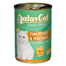 Aatas Cat Soupy Stew Tuna Red Meat with Vegetables in Gravy 400g