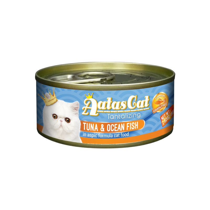 Aatas Cat Tantalizing Tuna & Ocean Fish 80g