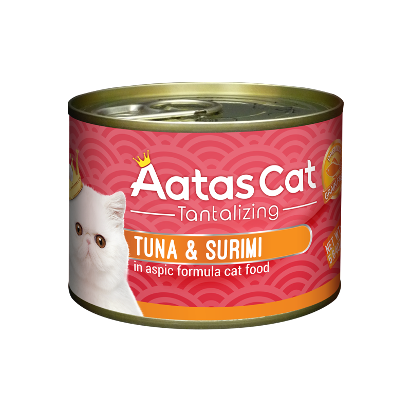 Aatas Cat Tantalizing Tuna & Surimi 80g