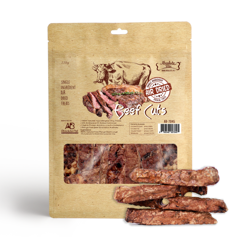 Absolute Bites Air-Dried Beef Cuts 220g