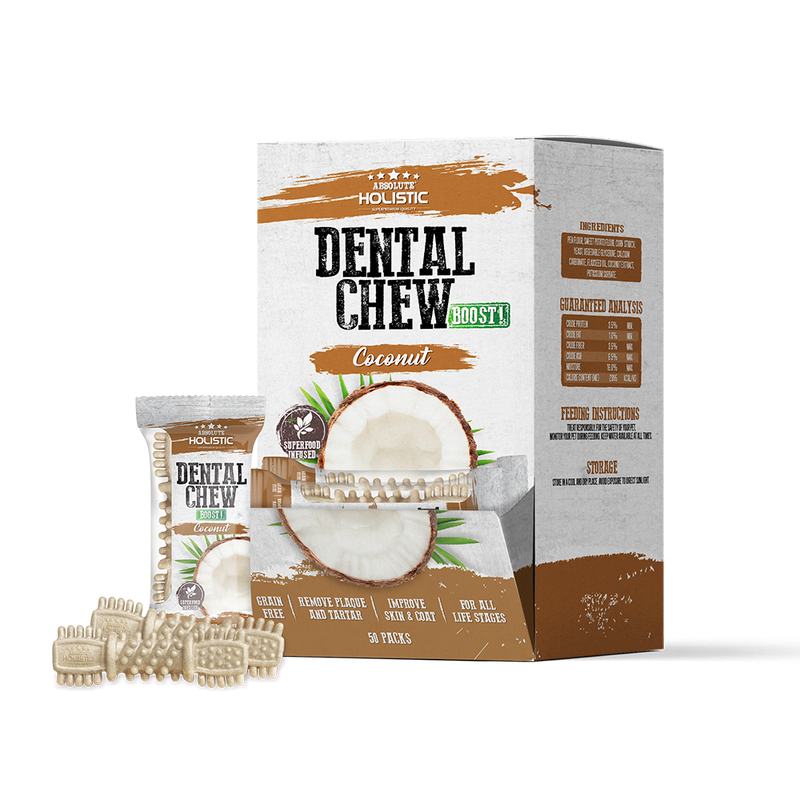 Absolute Holistic Dog Boost Dental Chew Coconut 25g (4")