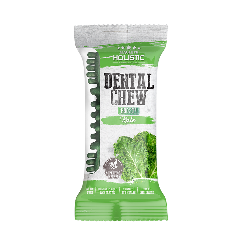Absolute Holistic Dog Boost Dental Chew Kale 25g (4")