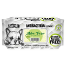 Absorb Plus AntiBacterial Pet Wipes Aloe Vera Scented 15cm x 20cm - 80sheets