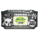 Absorb Plus Charcoal Pet Wipes Aloe Vera Scented 15cm x 20cm - 80sheets