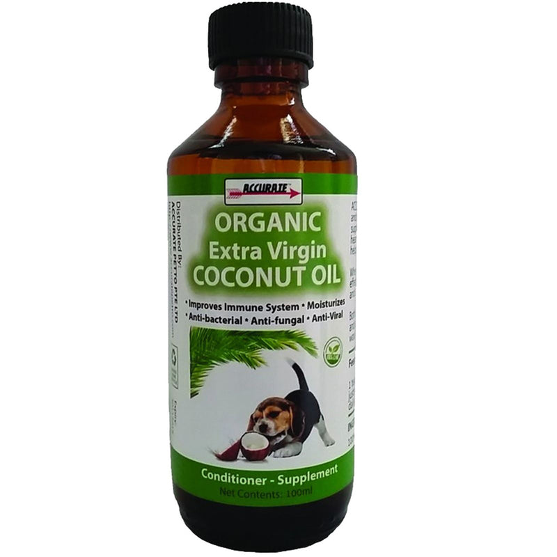 Accurate Organic Extra Virgin Coconut Oil 100ml