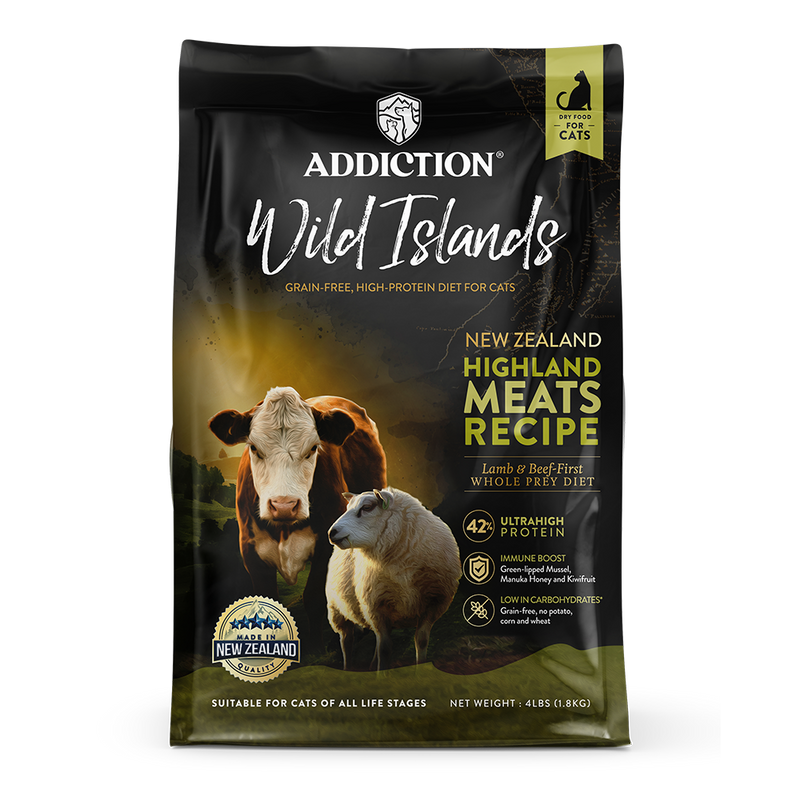 Addiction Cat Wild Islands Highland Meats 4lb