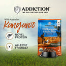 Addiction Dog Grain-Free Wild Kangaroo & Apples 4lb