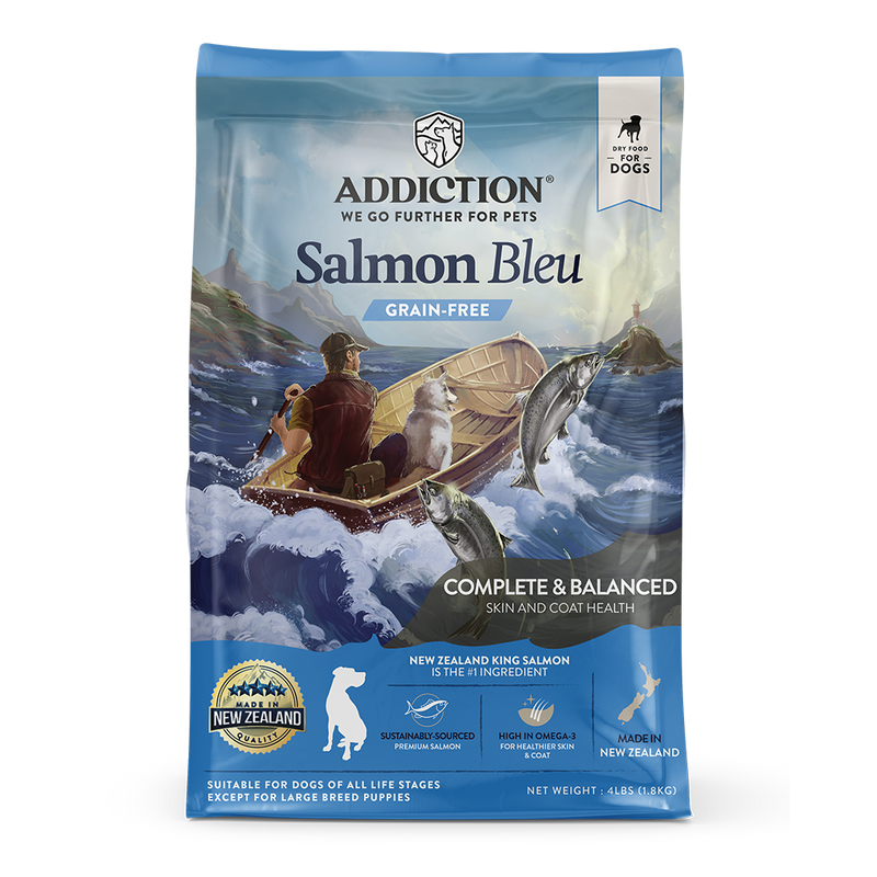 Addiction Dog Salmon Bleu 4lb