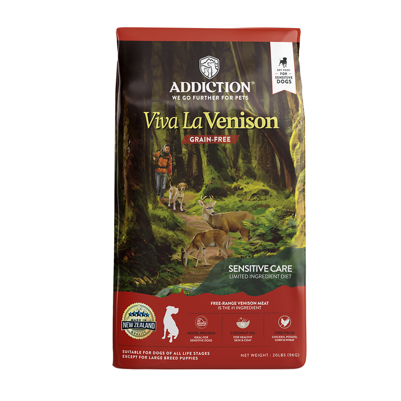 Addiction Dog Viva La Venison 20lb