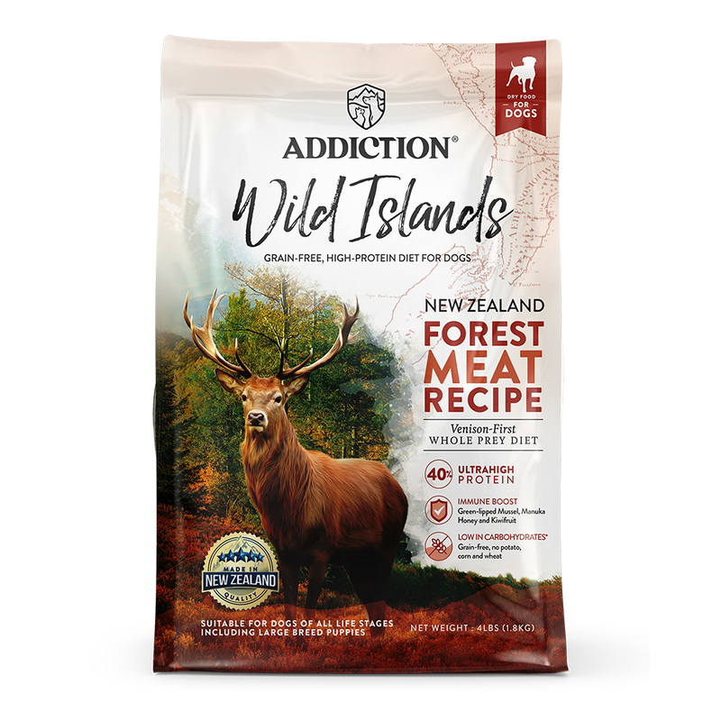 Addiction Dog Wild Islands Forest Meat 4lb