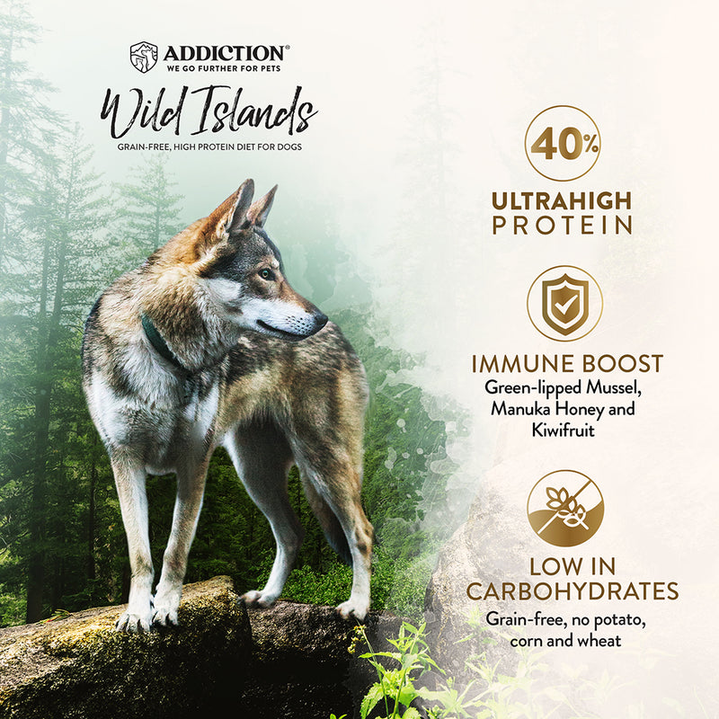 Addiction Dog Wild Islands Highland Meats 4lb