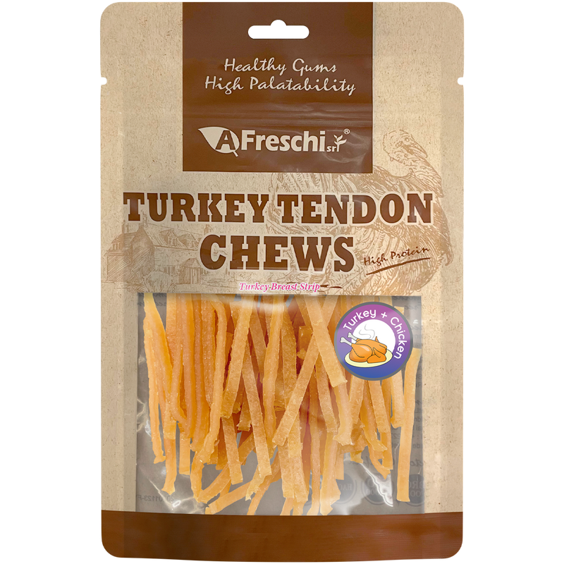 Afreschi Dog Turkey Breast Stripe 115g