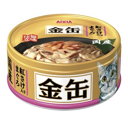 Aixia Kin-Can Mini Tuna with Salmon 70g (GCM43)