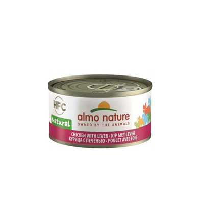 Almo Nature Cat HFC Natural Chicken with Liver 70g