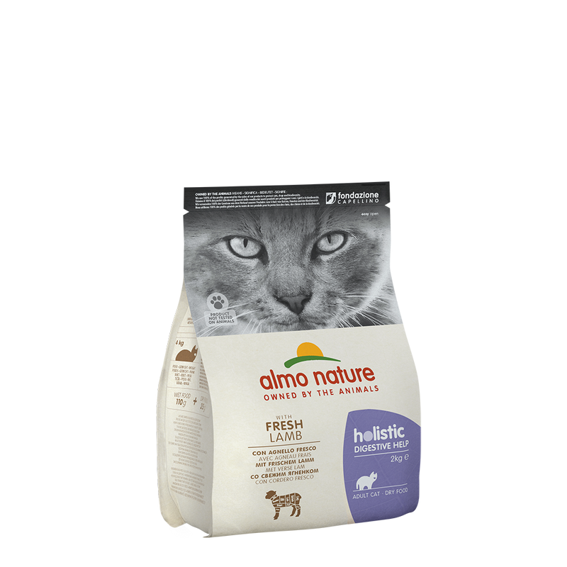 Almo Nature Cat Holistic Digestive Help Fresh Lamb 2kg