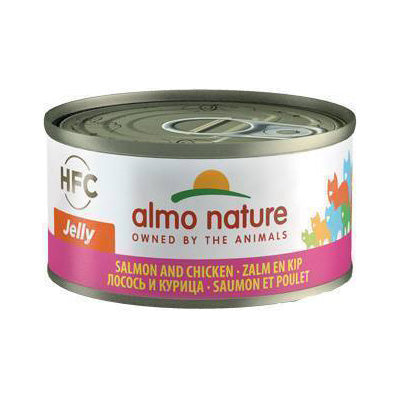 Almo Nature Cat Jelly Salmon & Chicken 70g