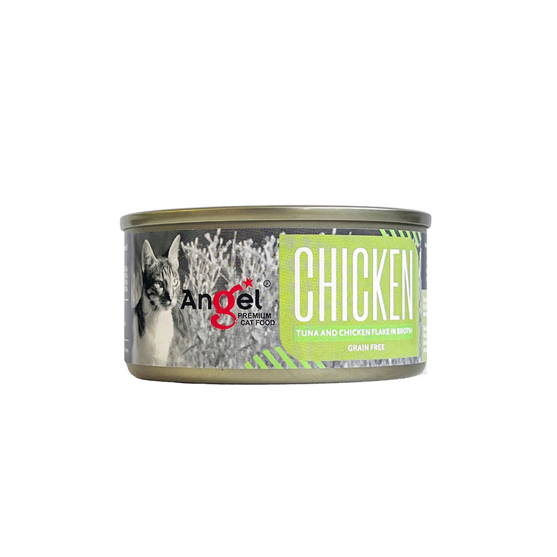 Angel Tuna & Chicken Flake in Broth 70g