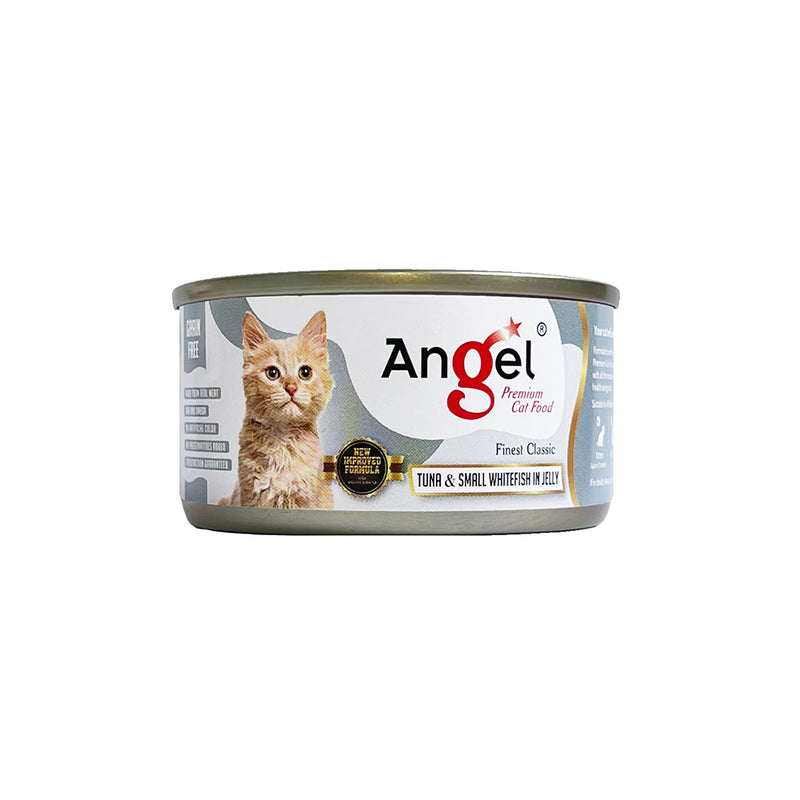 Angel Tuna & Small Whitefish in Jelly 80g