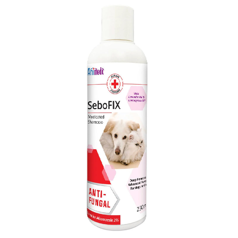 AniMedx SeboFIX Medicated Shampoo Anti-fungal 250ml