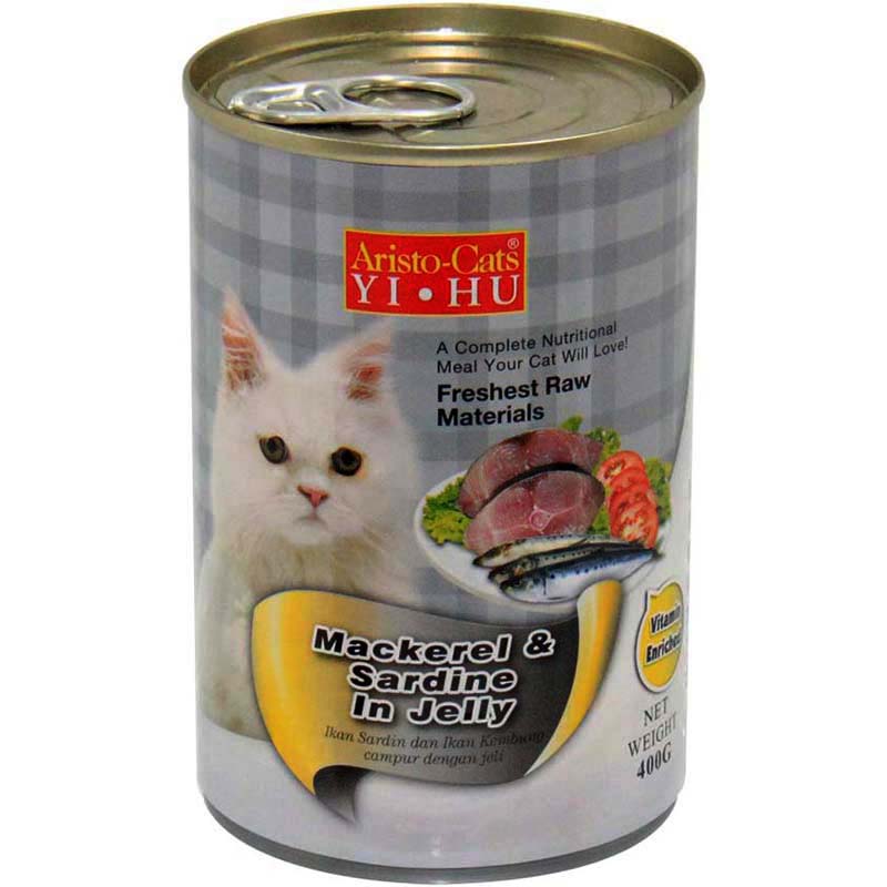 Aristo-Cats Mackerel and Sardine in Jelly 400g