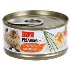 Aristo-Cats Premium Plus Chicken & Salmon Flavor 80g