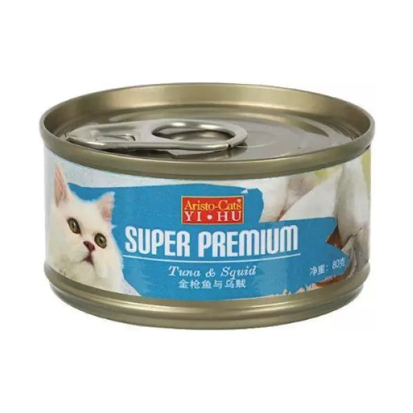 Aristo-Cats Super Premium Tuna & Squid 80g